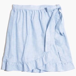Madewell wrap skirt